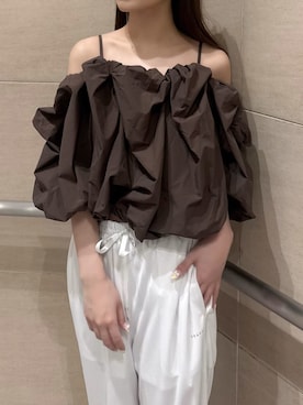 「FRAY I.D（フレイアイディー）のアイテム（トップス）」を使った、FRAY I.Dさん（レディース・161cm）の春コーディネート