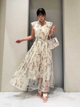 「FRAY I.D（フレイアイディー）のアイテム（ワンピース/ドレス）」を使った、FRAY I.Dさん（レディース・156cm）の夏コーディネート