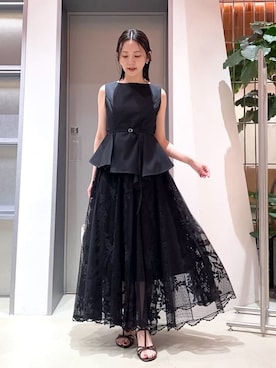 「FRAY I.D（フレイアイディー）のアイテム（トップス）」を使った、FRAY I.Dさん（レディース・154cm）の春コーディネート