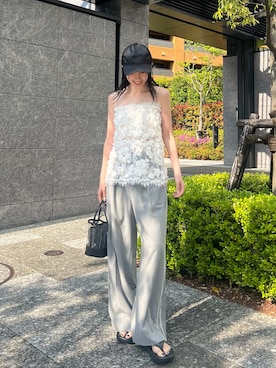 「TAW&TOE（トーアンドトー）のアイテム」を使った、FRAY I.Dさん（レディース・161cm）の春コーディネート
