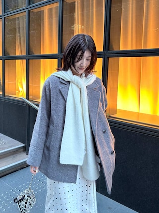 FRAY I.D（フレイアイディー）の「オーバーサイズウールシャギー