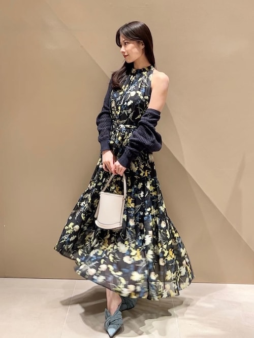 リネンコットンニットボレロカーディガン（カーディガン/ボレロ