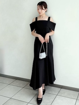 「アイテム（財布）」を使った、FRAY I.Dさん（レディース・158cm）の夏コーディネート