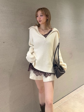 「FRAY I.D（フレイアイディー）のアイテム」を使った、FRAY I.Dさん（レディース・162cm）の夏コーディネート