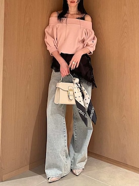 「FRAY I.D（フレイアイディー）のアイテム」を使った、FRAY I.Dさん（レディース・161cm）の冬コーディネート