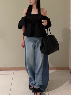 「FRAY I.D（フレイアイディー）のアイテム」を使った、FRAY I.Dさん（レディース・159cm）の春コーディネート