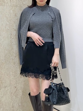 「FRAY I.D（フレイアイディー）のアイテム」を使った、FRAY I.Dさん（レディース・165cm）の秋コーディネート