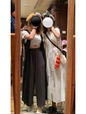 「Hissoのアイテム」を使った、Kytさん（レディース・155cm）の夏コーディネート