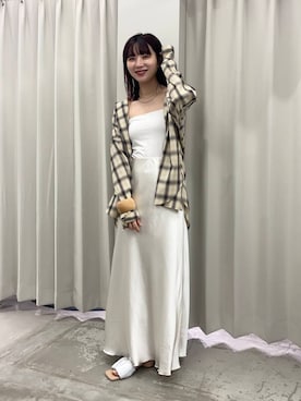 「新作」｜りなてぃさん（レディース・154cm）の夏コーディネート