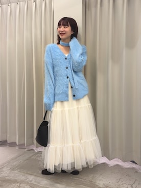 「レディースファッション」｜りなてぃさん（レディース・154cm）の秋コーディネート