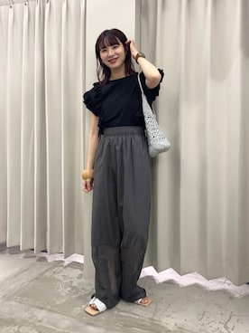 りなてぃさん（レディース・154cm）の夏コーディネート