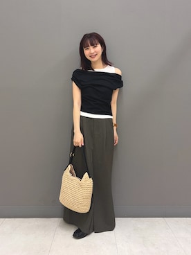 りなてぃさん（レディース・154cm）の夏コーディネート