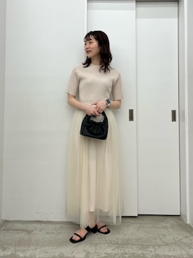 「HEYUMM」｜りなてぃさん（レディース・155cm）の春コーディネート