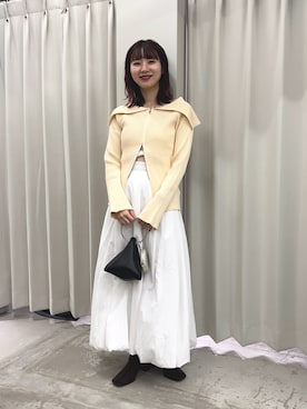りなてぃさん（骨格ウェーブ・レディース・154cm）の秋コーディネート