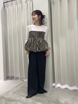 りなてぃさん（レディース・154cm）の秋コーディネート