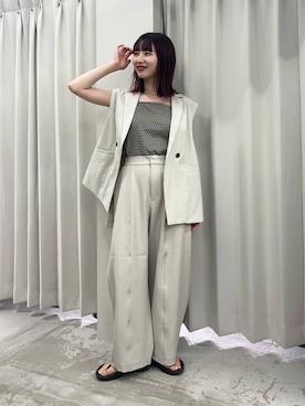 りなてぃさん（レディース・154cm）の夏コーディネート