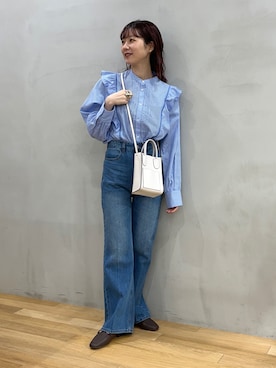 りなてぃさん（レディース・155cm）の冬コーディネート