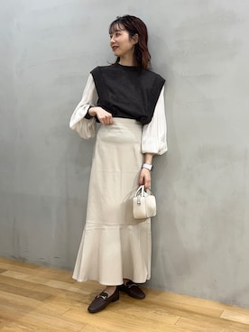 りなてぃさん(レディース・155cm)の冬コーディネート