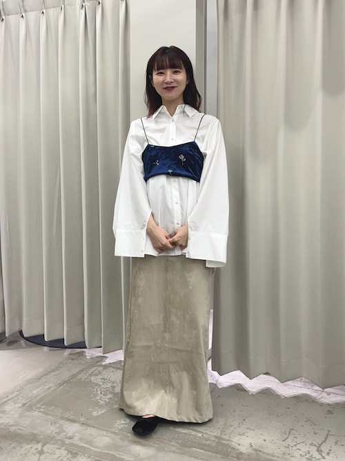 セール】ベロアシシュウブラビスチェ（その他トップス）｜SENSE OF