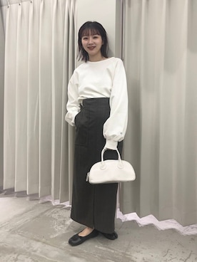 りなてぃさん（レディース・154cm）の冬コーディネート