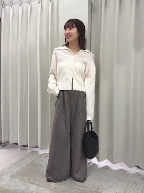 ヘリンボーンタックパンツ（その他パンツ）｜SENSE OF PLACE by URBAN