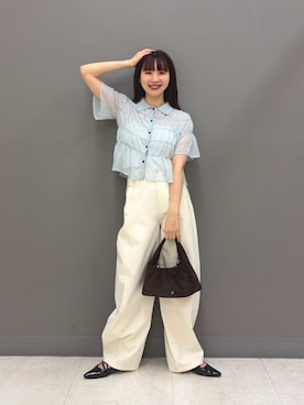 りなてぃさん(レディース・154cm)の夏コーディネート