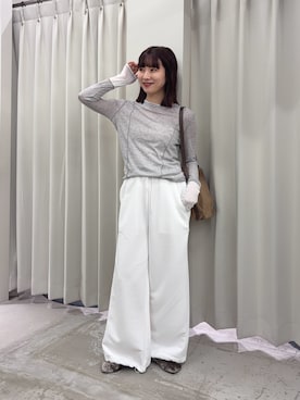 りなてぃさん（レディース・154cm）の秋コーディネート