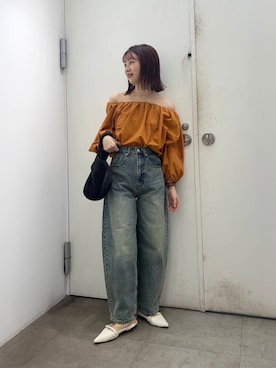 りなてぃさん（レディース・154cm）の秋コーディネート