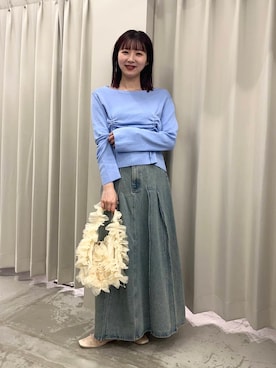 りなてぃさん(レディース・154cm)の春コーディネート