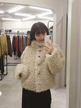 「アイテム（テーラードジャケット）」を使った、りなてぃさん（レディース・154cm）の秋コーディネート