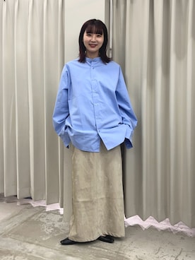 「SENSE OF PLACE by URBAN RESEARCH（センスオブプレイスバイアーバンリサーチ）のアイテム（パンプス）」を使った、りなてぃさん（レディース・154cm）の秋コーディネート