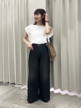 りなてぃさん(レディース・154cm)の夏コーディネート