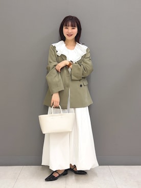 りなてぃさん(レディース・154cm)の冬コーディネート