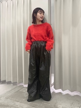 りなてぃさん（レディース・154cm）の冬コーディネート