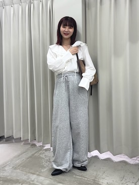 「SENSE OF PLACE by URBAN RESEARCH（センスオブプレイスバイアーバンリサーチ）のアイテム（パンプス）」を使った、りなてぃさん（レディース・154cm）の秋コーディネート