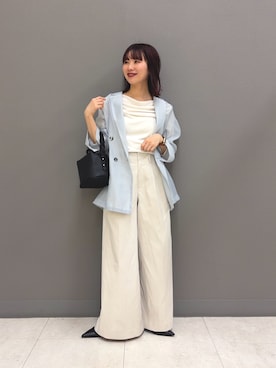 りなてぃさん（レディース・154cm）の春コーディネート