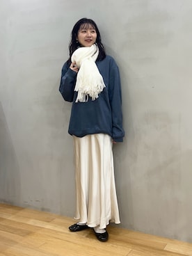 「マイベストコーデ2023」｜りなてぃさん（レディース・155cm）の冬コーディネート