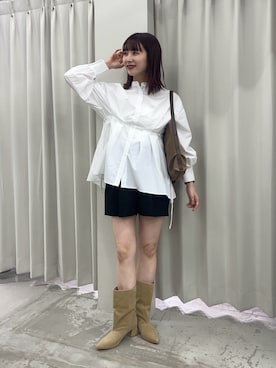りなてぃさん（レディース・154cm）の秋コーディネート