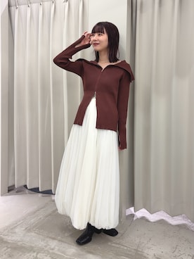 りなてぃさん(レディース・154cm)の秋コーディネート