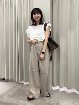 りなてぃさん（レディース・154cm）の夏コーディネート