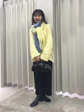 りなてぃさん（レディース・154cm）の冬コーディネート