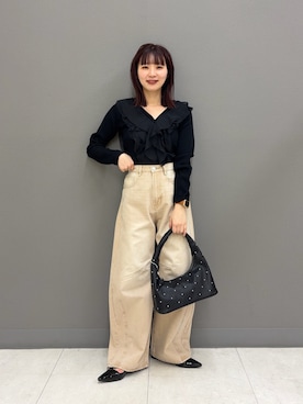 りなてぃさん（レディース・154cm）の冬コーディネート