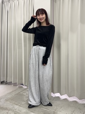 「SENSE OF PLACE by URBAN RESEARCH（センスオブプレイスバイアーバンリサーチ）のアイテム（パンプス）」を使った、りなてぃさん（レディース・154cm）の秋コーディネート