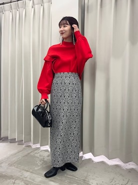 りなてぃさん（レディース・154cm）の冬コーディネート