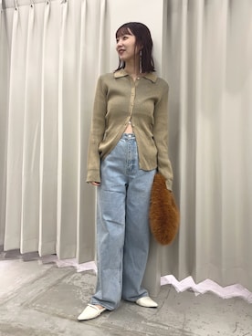 りなてぃさん（レディース・154cm）の秋コーディネート