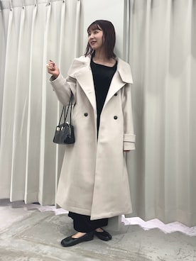 りなてぃさん（レディース・154cm）の秋コーディネート