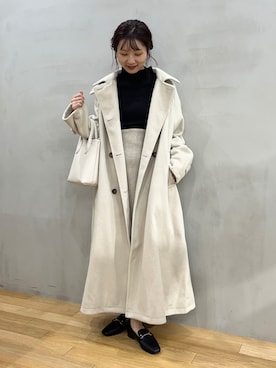 りなてぃさん（レディース・155cm）の冬コーディネート