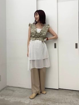 りなてぃさん（レディース・154cm）の夏コーディネート