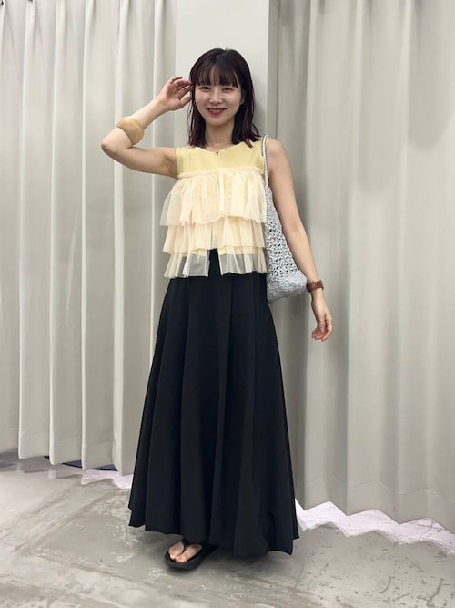 メタリックヤーンバッグ