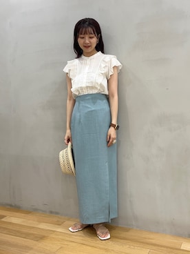 りなてぃさん（レディース・155cm）の夏コーディネート
